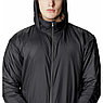 Куртка ветрозащитная мужская Columbia Kingman Lake™ Lined Windbreaker чёрный, фото 3