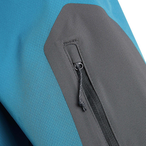 Куртка софт-шелл мужская Columbia Tall Heights Hooded Softshell синий - фото 6 - id-p186169587