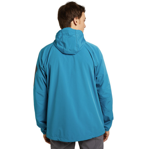 Куртка софт-шелл мужская Columbia Tall Heights Hooded Softshell синий - фото 2 - id-p186169588