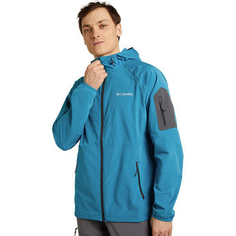 Куртка софт-шелл мужская Columbia Tall Heights™ Hooded Softshell синий