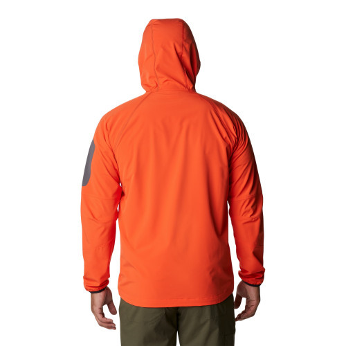 Куртка софт-шелл мужская Columbia Tall Heights Hooded Softshell оранжевый - фото 1 - id-p186169592