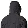 Куртка ветрозащитная мужская софт-шелл Columbia Garside™ II Hoodie чёрный, фото 4