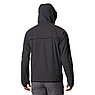 Куртка ветрозащитная мужская софт-шелл Columbia Garside™ II Hoodie чёрный, фото 8