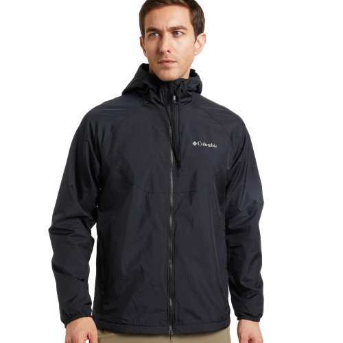 Куртка ветрозащитная мужская Columbia Spire Heights™ III Jacket чёрный