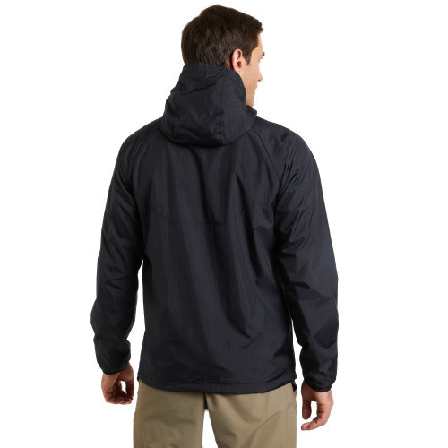 Куртка ветрозащитная мужская Columbia Spire Heights III Jacket чёрный - фото 2 - id-p186169653