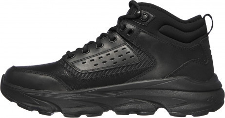 Кроссовки высокие мужские Skechers DELMONT MID POINT Black - фото 2 - id-p186167989