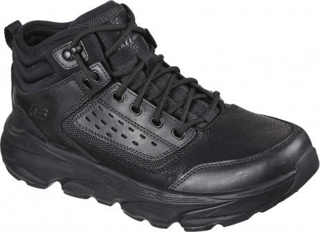 Кроссовки высокие мужские Skechers DELMONT MID POINT Black - фото 5 - id-p186167989