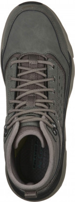 Кроссовки высокие мужские Skechers DELMONT MID POINT Gray - фото 4 - id-p186168004