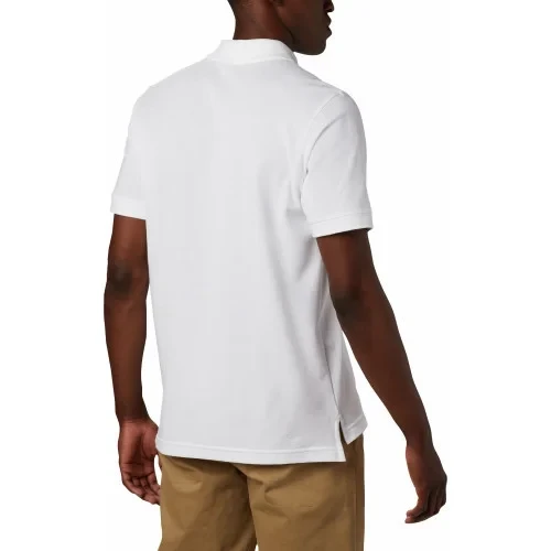 Рубашка-поло мужская Columbia Cascade Range Solid Polo белый - фото 2 - id-p186169922
