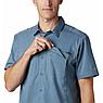 Рубашка мужская Columbia Silver Ridge Lite™ Short Sleeve Shirt blue, фото 4