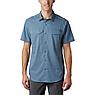 Рубашка мужская Columbia Silver Ridge Lite™ Short Sleeve Shirt blue, фото 5