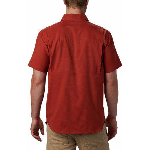 Рубашка мужская Columbia Silver Ridge Lite Short Sleeve Shirt red - фото 3 - id-p186169999