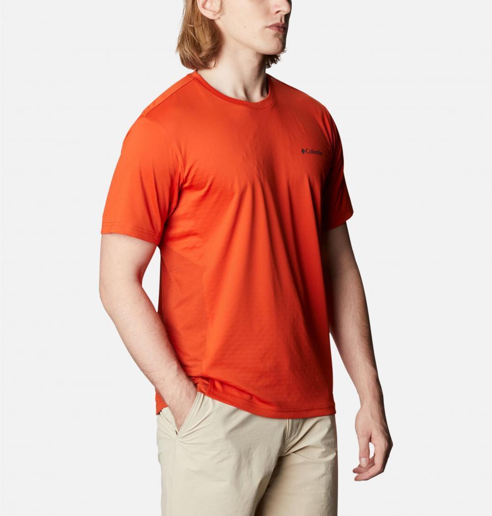 Футболка мужская M Zero Ice Cirro-Cool SS Shirt orange - фото 2 - id-p186170042
