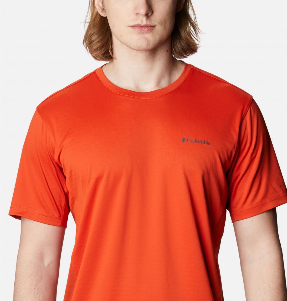Футболка мужская M Zero Ice Cirro-Cool SS Shirt orange - фото 3 - id-p186170042