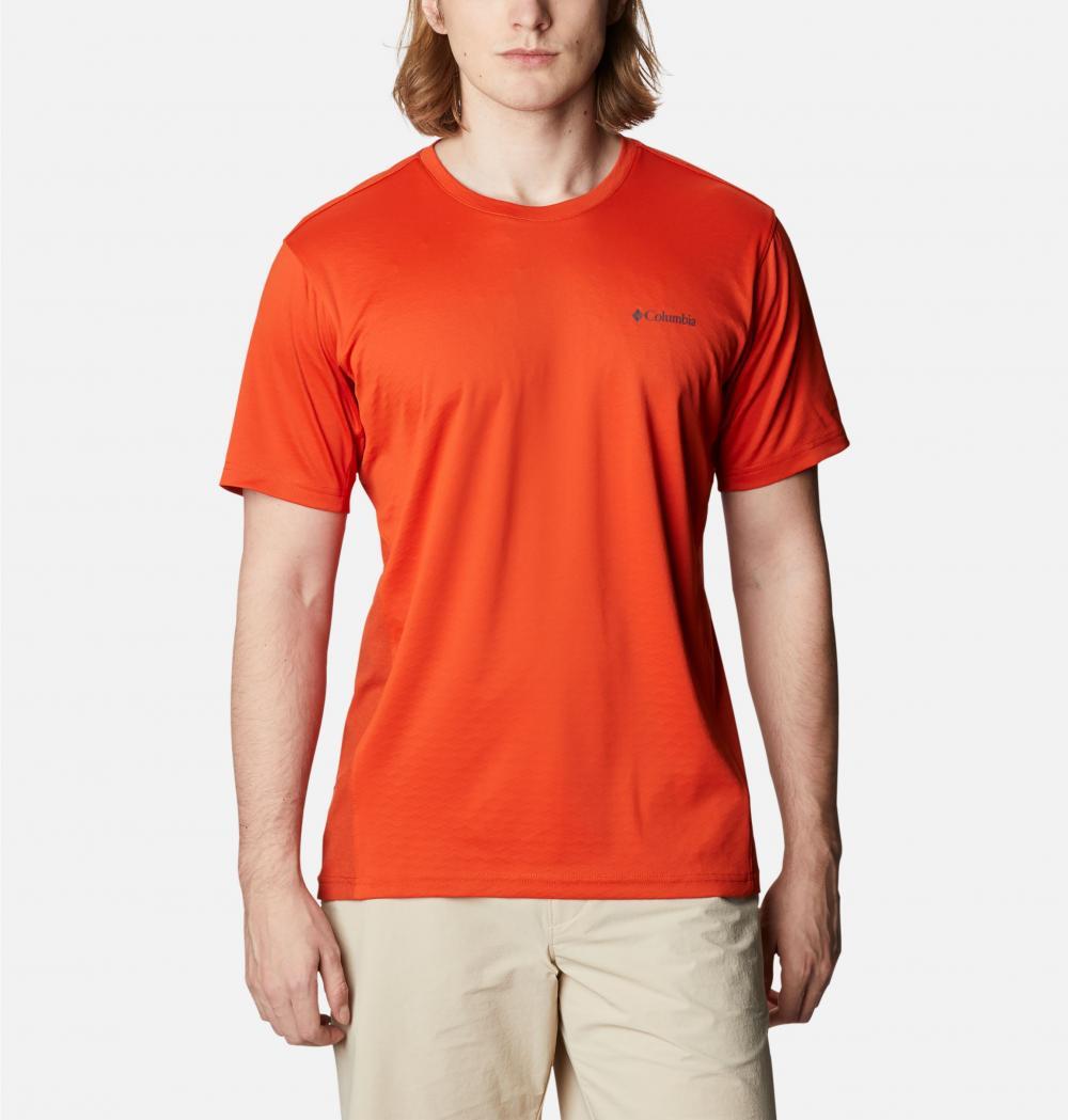 Футболка мужская M Zero Ice Cirro-Cool SS Shirt orange - фото 5 - id-p186170042