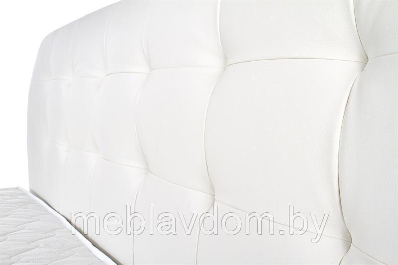 Кровать Halmar SAMARA (белый) (160х200) - фото 4 - id-p178805241
