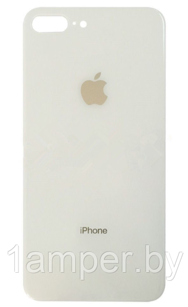 Задняя крышка для iphone 8plus Черная, белая - фото 1 - id-p186177413