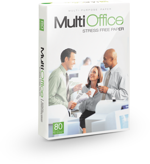 Офисная бумага "MultiOffice", А4, 80г/м2, класс B, 500листов (цена без НДС) - фото 1 - id-p186142507