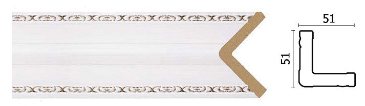 Молдинг 142-118 (51*51*2400)