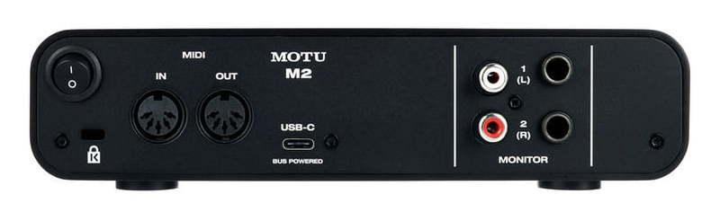 Аудио-интерфейс Motu M2 - фото 9 - id-p186182605