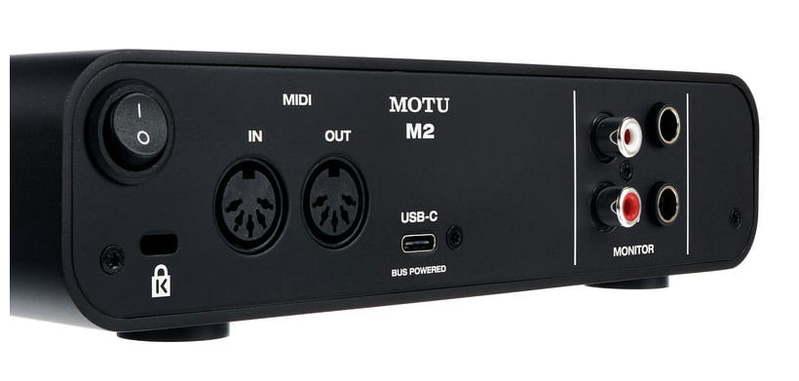 Аудио-интерфейс Motu M2 - фото 8 - id-p186182605