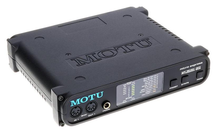 Аудио-интерфейс MOTU Micro Express USB - фото 2 - id-p186201471