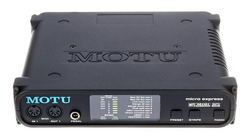 Аудио-интерфейс MOTU Micro Express USB - фото 3 - id-p186201471