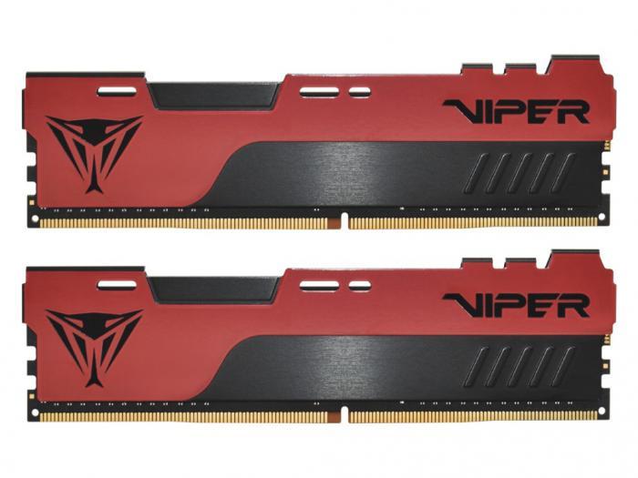 Модуль памяти Patriot Memory Viper Elite II DDR4 DIMM PC-32000 4000MHz CL20 - 16Gb Kit (2x8Gb) PVE2416G400C0K - фото 1 - id-p183680877