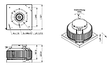 Крышный вентилятор DHA 400 EC 30, фото 4