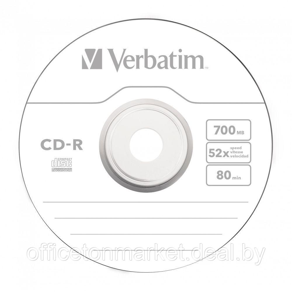 Диск Verbatim "Extra Protection", CD-R, 0.7 гб, пэт-упаковка, 50 шт - фото 3 - id-p185984594