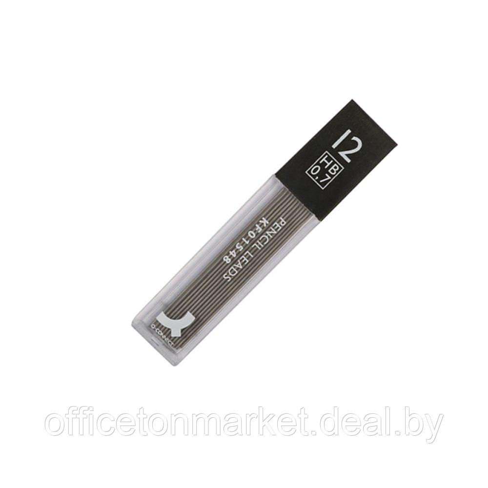Грифели для автоматического карандаша "Q-connect", HB, 0.7 мм, 12 шт - фото 1 - id-p137121729