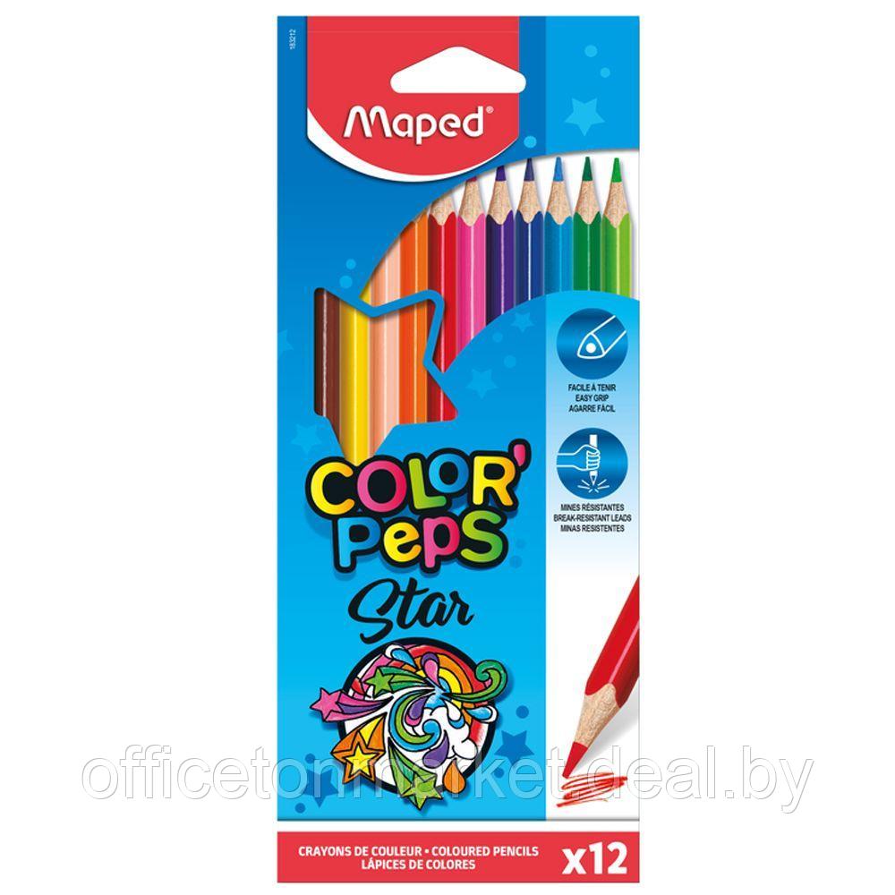 Цветные карандаши Maped "Color Peps", 12 цветов - фото 1 - id-p137124096