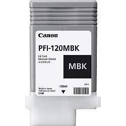 Картридж PFI-120MBk/ 2884C001 (для Canon imagePROGRAF TM-200/ TM-205/ TM-300/ TM-305) матовый чёрный