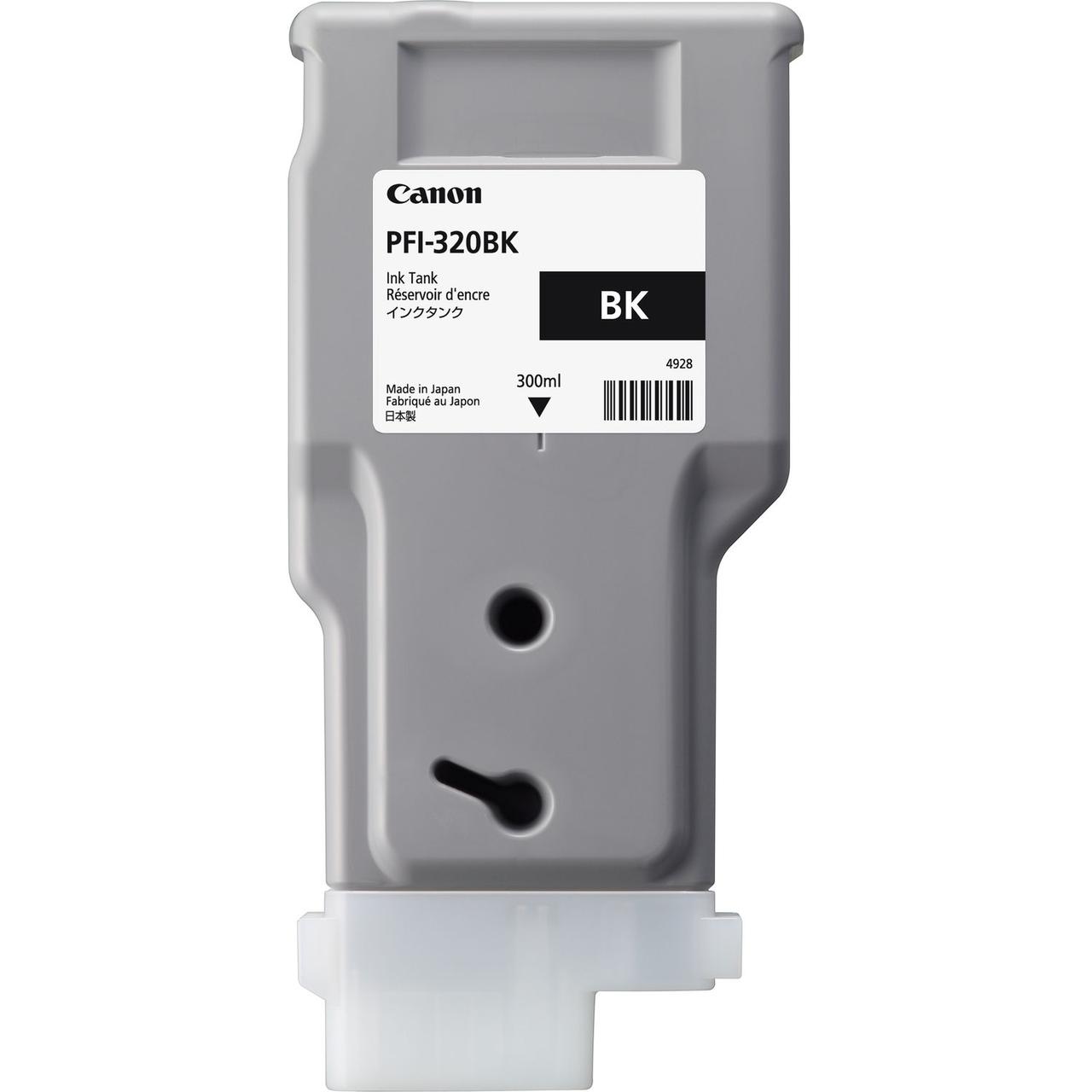 Картридж PFI-320BK/ 2890C001 (для Canon imagePROGRAF TM-200/ TM-205/ TM-300/ TM-305) чёрный