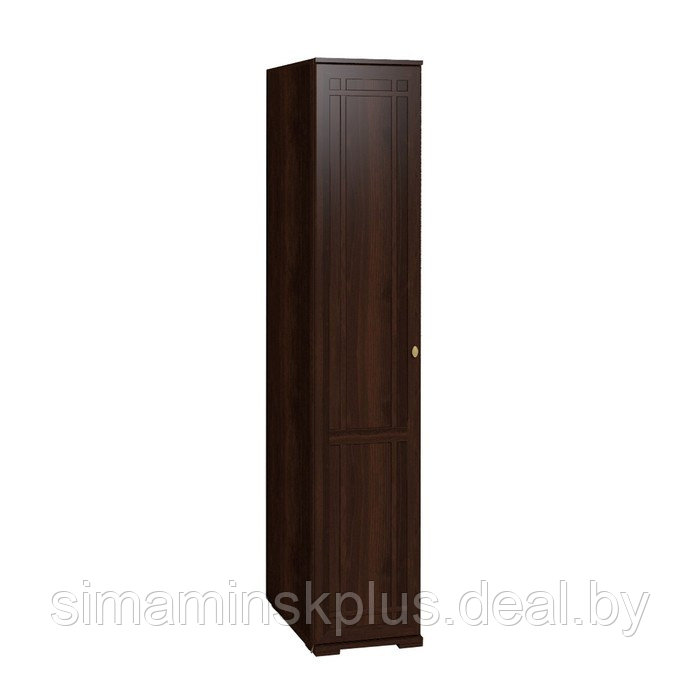 Шкаф для белья Sherlock 9, 400 × 590 × 2107 мм, левый, цвет орех шоколадный - фото 1 - id-p186289766