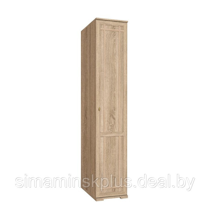 Шкаф для белья Sherlock 91, 400 × 590 × 2107 мм, правый, цвет дуб сонома - фото 1 - id-p186289770