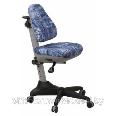 Кресло "Бюрократ KD-2", ткань, пластик, синий - фото 1 - id-p185429050