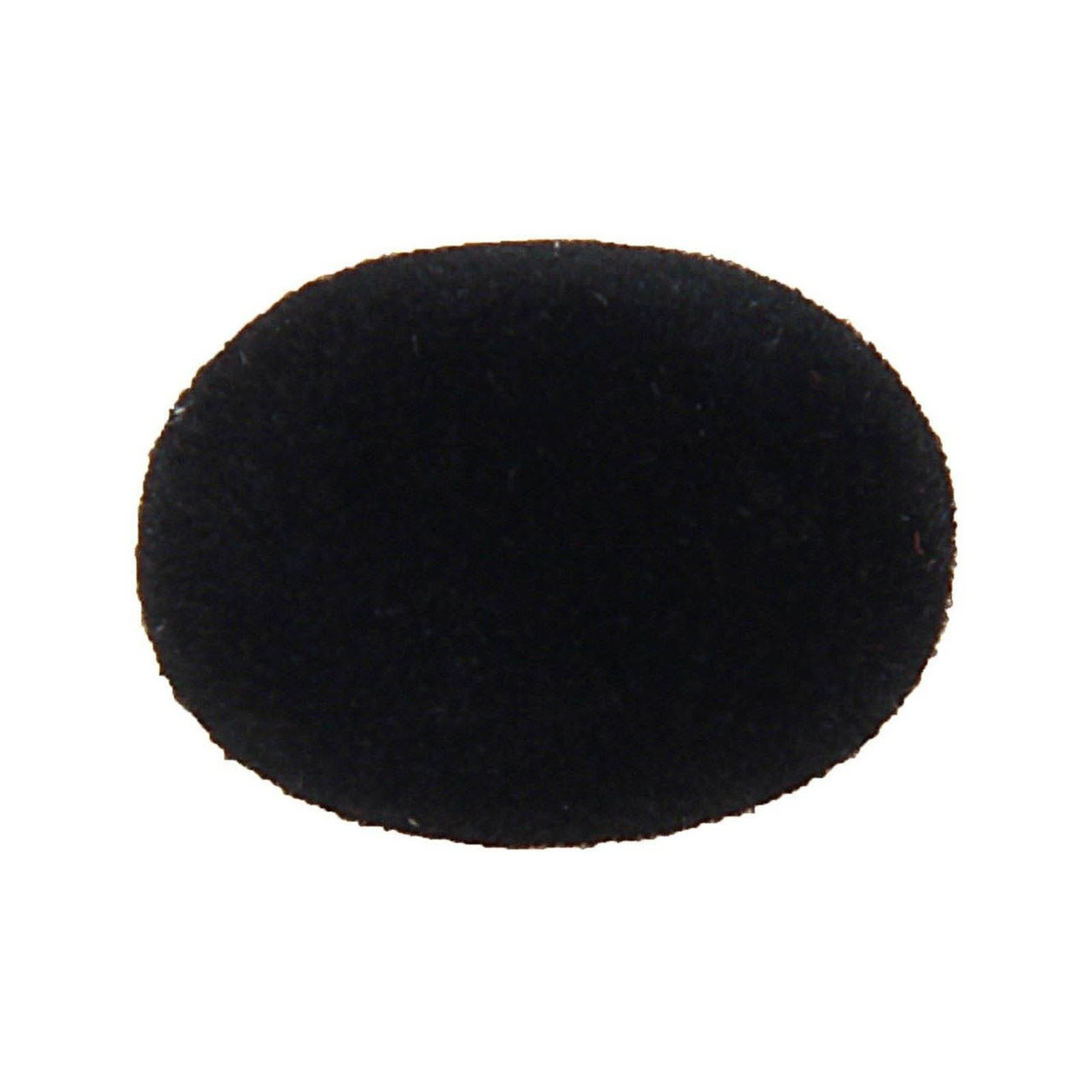 Носик для игрушки винтовой ворсистый 20*15 мм,черный - фото 1 - id-p186291654