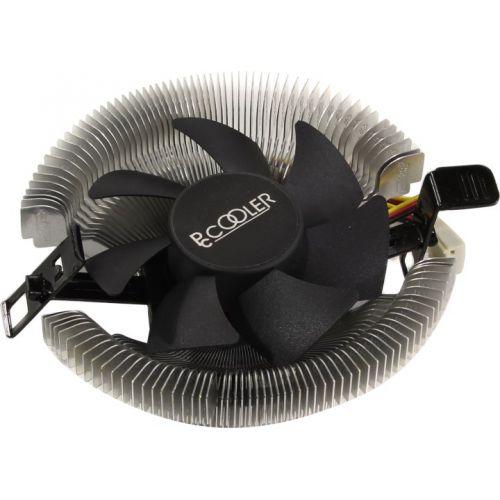 PCCooler E80 Cooler (3пин, 775/1155/AM4-FM2, 22дБ, 2200 об/мин, Al)