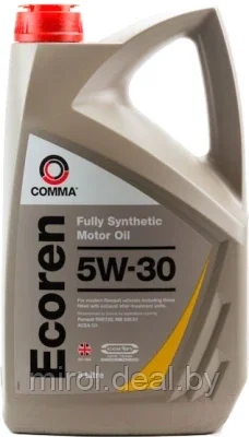 Моторное масло Comma Ecoren 5W30 / ECR5L - фото 1 - id-p186294190