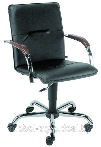 Компьютерное кресло САМБА с мягкими подлокотниками, SAMBA GTP S PL кож/зам V- - фото 4 - id-p23227325