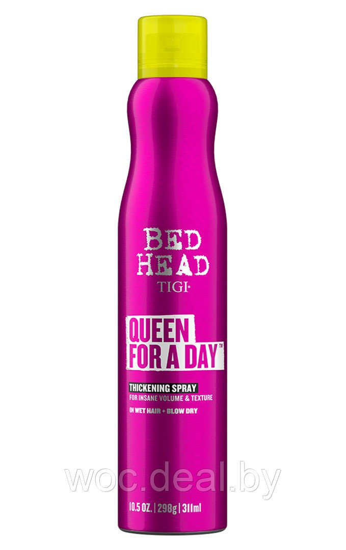TiGi Спрей для придания объема волосам Queen For A Day Bed Head, 311 мл - фото 1 - id-p167428299