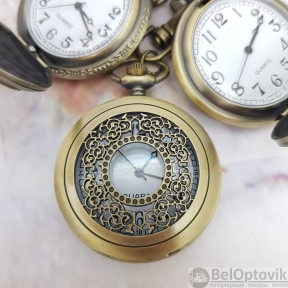 Карманные часы с цепочкой и карабином Символ, фото 1