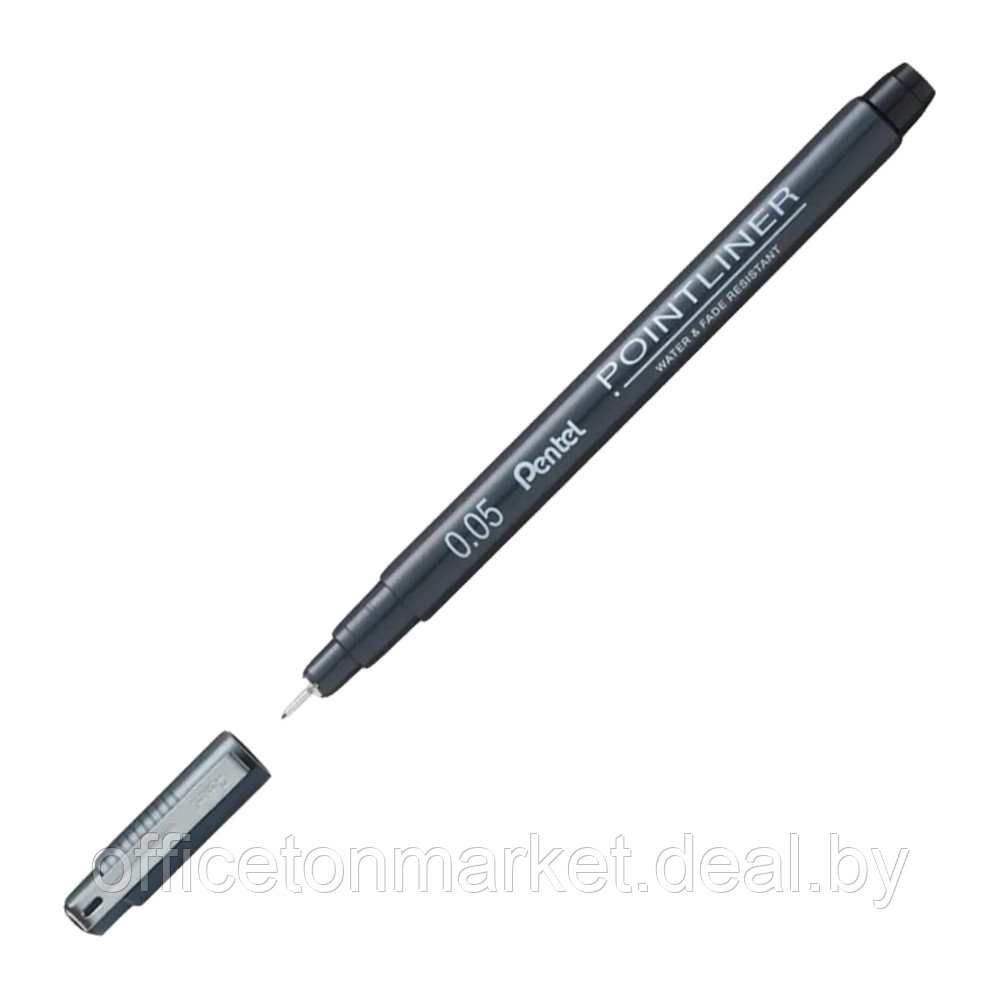 Ручка капиллярная "Pointliner", 0.05 мм, черный - фото 1 - id-p186287800