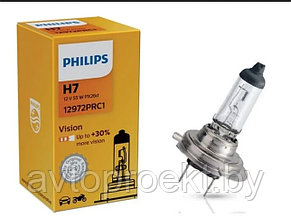 Галогенные лампы Philips H7+30%