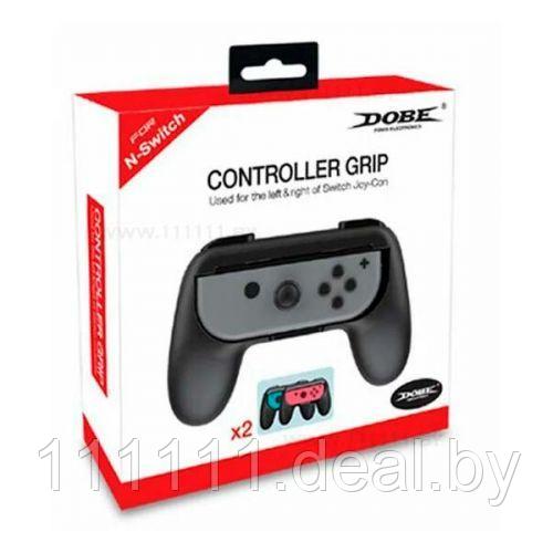 Набор из 2-х держателей DOBE Controller Grips на Nintendo Switch - фото 1 - id-p186446093