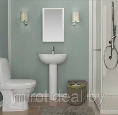 Шкаф с зеркалом для ванной Berossi Hilton АС 25801000 - фото 2 - id-p186448833