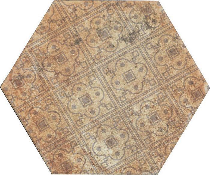 Плитка Monopole Ceramica Pompeia Decor Marron - фото 1 - id-p186469983