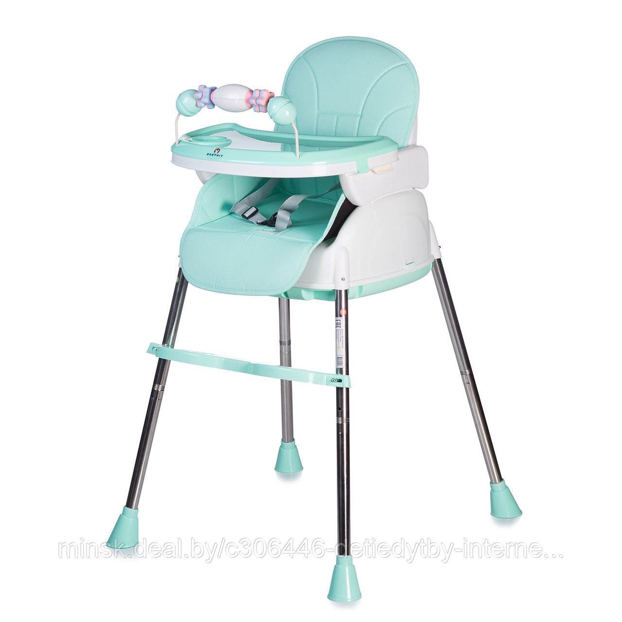 Стульчик для кормления Babyhit Biscuit Cyan - фото 1 - id-p186499856