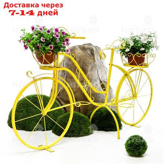 Кованый велосипед для цветов - фото 1 - id-p101457931